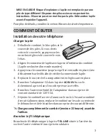 Preview for 3 page of Uniden DECT1363 Series (French) Manual D'Utilisation