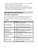 Preview for 14 page of Uniden DECT1363 Series (French) Manual D'Utilisation