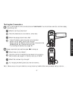 Предварительный просмотр 11 страницы Uniden DECT1580 - DECT 1580 Cordless Phone User Manual