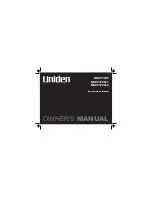 Uniden DECT1725 Series Owner'S Manual preview