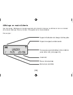 Предварительный просмотр 11 страницы Uniden DECT180 Manual D'Utilisation