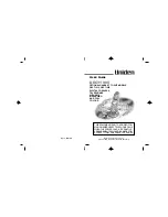 Preview for 1 page of Uniden DECT1905 User Manual