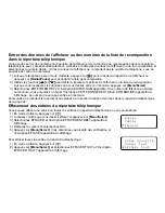 Preview for 24 page of Uniden DECT2060 Series (French) Guide Utilisateur