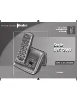 Preview for 1 page of Uniden DECT2080-2 - DECT Cordless Phone Manual Del Usuario