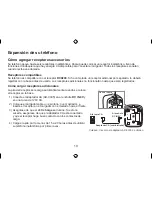 Preview for 20 page of Uniden DECT2080-2 - DECT Cordless Phone Manual Del Usuario