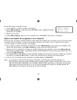 Preview for 26 page of Uniden DECT2080-2 - DECT Cordless Phone Manual Del Usuario