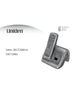 Preview for 1 page of Uniden DECT2080 Series Manuel Du Propriétaire