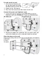 Предварительный просмотр 4 страницы Uniden DECT2188-2 User Manual