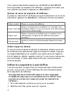 Preview for 18 page of Uniden DECT2188 (French) Manual D'Utilisation