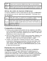 Preview for 20 page of Uniden DECT2188 (French) Manual D'Utilisation