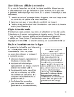 Предварительный просмотр 33 страницы Uniden DECT2188 (French) Manual D'Utilisation