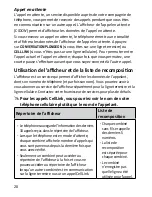 Preview for 20 page of Uniden DECT3181-2 Manual D'Utilisation