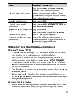 Preview for 27 page of Uniden DECT3181-2 Manual D'Utilisation