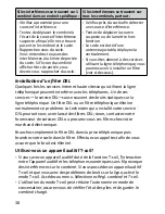 Preview for 38 page of Uniden DECT3181-2 Manual D'Utilisation