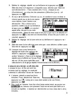 Preview for 35 page of Uniden DECT4066A Manual D'Utilisation