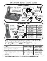 Uniden DECT4086 User Manual preview