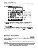 Предварительный просмотр 29 страницы Uniden DECT4096 User Manual