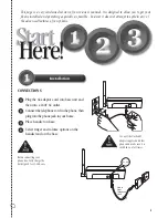 Предварительный просмотр 3 страницы Uniden DG72 Quick Start Manual