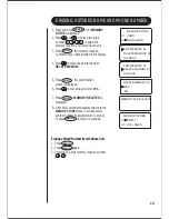 Предварительный просмотр 19 страницы Uniden DS845 Quick Start Manual