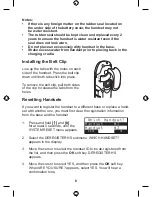 Предварительный просмотр 9 страницы Uniden DSS 7805 WP Owner'S Manual