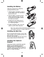 Preview for 4 page of Uniden DSS 7905 Owner'S Manual