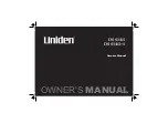 Uniden DSS3415 Owner'S Manual предпросмотр