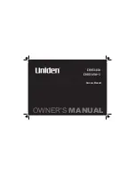 Preview for 1 page of Uniden DSS3450 Owner'S Manual