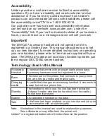 Preview for 3 page of Uniden DWX207 - Cordless Extension Handset User Manual