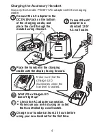 Preview for 5 page of Uniden DWX207 - Cordless Extension Handset User Manual