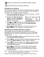 Preview for 7 page of Uniden DWX207 - Cordless Extension Handset User Manual