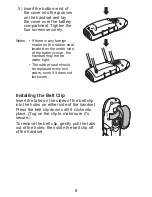 Preview for 9 page of Uniden DWX207 - Cordless Extension Handset User Manual