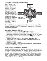 Preview for 12 page of Uniden DWX207 - Cordless Extension Handset User Manual