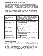 Preview for 15 page of Uniden DWX207 - Cordless Extension Handset User Manual