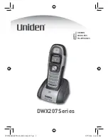 Preview for 1 page of Uniden DWX207 Series Manual