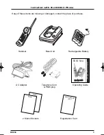 Предварительный просмотр 9 страницы Uniden DX 834 Series Operating Manual