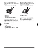 Предварительный просмотр 21 страницы Uniden DX 834 Series Operating Manual