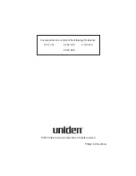 Preview for 62 page of Uniden DX3555 Manual