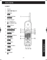 Предварительный просмотр 17 страницы Uniden DX8200 Operating Manual