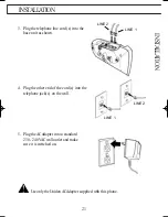 Предварительный просмотр 21 страницы Uniden DX8200 Operating Manual