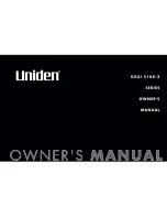 Uniden DXAI 5188-2 Series Owner'S Manual preview