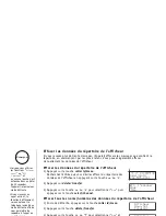 Предварительный просмотр 32 страницы Uniden DXAI5588-2 Series (French) Guide Utilisateur