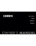 Uniden DXI 5186-2 Series Owner'S Manual preview