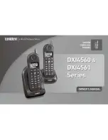 Uniden DXI4560 Series Owner'S Manual предпросмотр