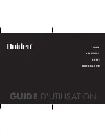 Uniden DXI5586-2 - DXI Cordless Phone (French) Guide Utilisateur preview