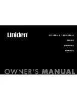 Предварительный просмотр 1 страницы Uniden DXI5586-3 Series Owner'S Manual