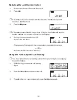 Preview for 32 page of Uniden DXI665 User Manual