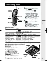 Предварительный просмотр 19 страницы Uniden EXA2955 Instruction Manual