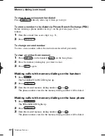 Предварительный просмотр 22 страницы Uniden EXA2955 Instruction Manual