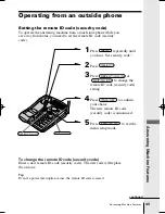 Предварительный просмотр 45 страницы Uniden EXA2955 Instruction Manual