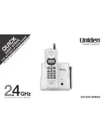 Uniden EXI3246 Series Owner'S Manual preview